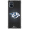 NHL Nashville Predators Black Background Galaxy A71 5G Clear Case