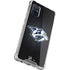 NHL Nashville Predators Black Background Galaxy A71 5G Clear Case