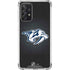 NHL Nashville Predators Black Background Galaxy A72 5G Clear Case