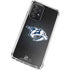 NHL Nashville Predators Black Background Galaxy A72 5G Clear Case