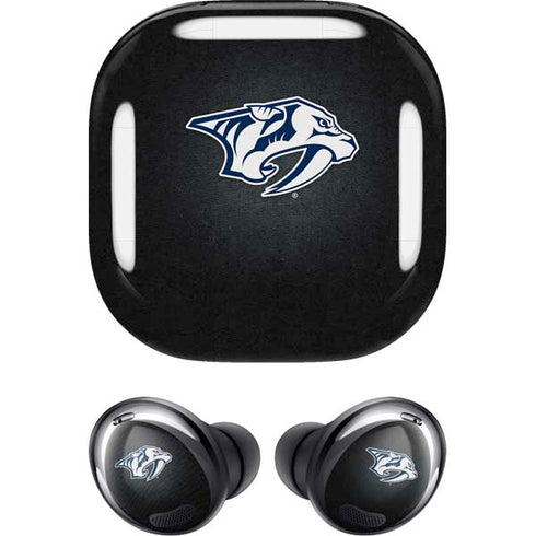 NHL Nashville Predators Black Background Galaxy Buds Pro Skin