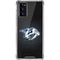 NHL Nashville Predators Black Background Galaxy Note20 5G Clear Case