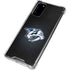 NHL Nashville Predators Black Background Galaxy Note20 5G Clear Case