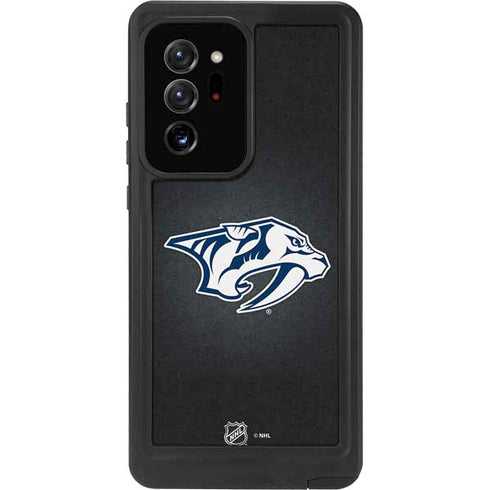 NHL Nashville Predators Black Background Galaxy Note20 Ultra 5G Waterproof Case