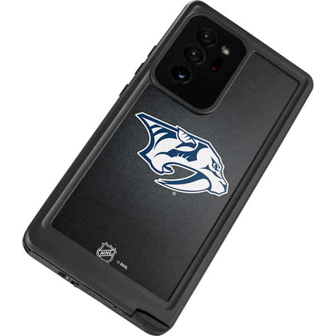 NHL Nashville Predators Black Background Galaxy Note20 Ultra 5G Waterproof Case