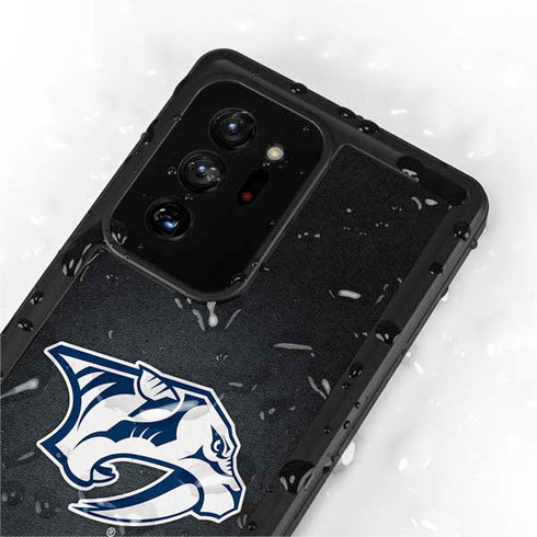 NHL Nashville Predators Black Background Galaxy Note20 Ultra 5G Waterproof Case