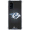NHL Nashville Predators Black Background Galaxy S20 FE Clear Case