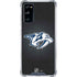 NHL Nashville Predators Black Background Galaxy S20 FE Clear Case