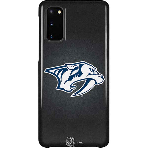 NHL Nashville Predators Black Background Galaxy S20 Lite Case