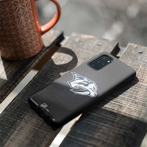 NHL Nashville Predators Black Background Galaxy S20 Plus Pro Case