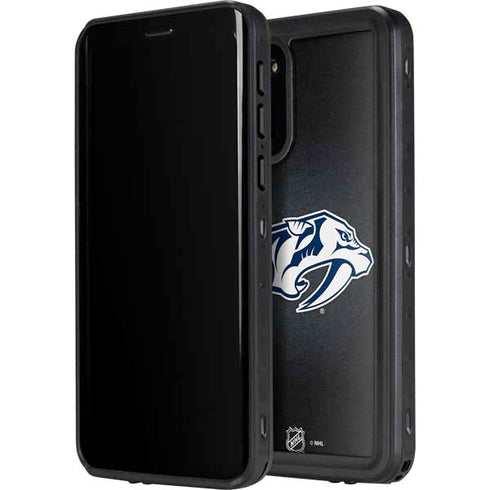 NHL Nashville Predators Black Background Galaxy S20 Plus Waterproof Case