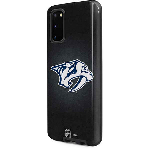 NHL Nashville Predators Black Background Galaxy S20 Pro Case