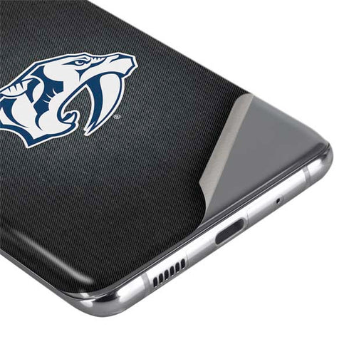 NHL Nashville Predators Black Background Galaxy S20 Ultra 5G Skin