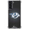 NHL Nashville Predators Black Background Galaxy S21 5G Clear Case