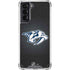 NHL Nashville Predators Black Background Galaxy S21 5G Clear Case