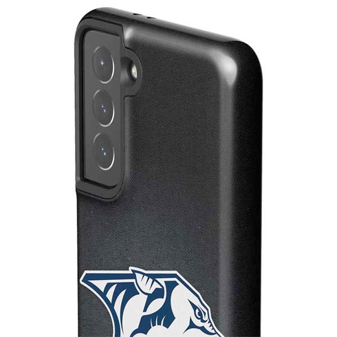 NHL Nashville Predators Black Background Galaxy S21 5G Pro Case