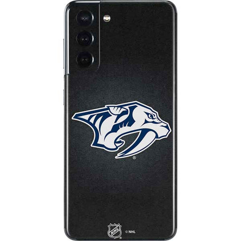 NHL Nashville Predators Black Background Galaxy S21 5G Skin