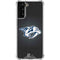 NHL Nashville Predators Black Background Galaxy S21 FE Clear Case