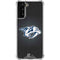 NHL Nashville Predators Black Background Galaxy S21 Plus 5G Clear Case