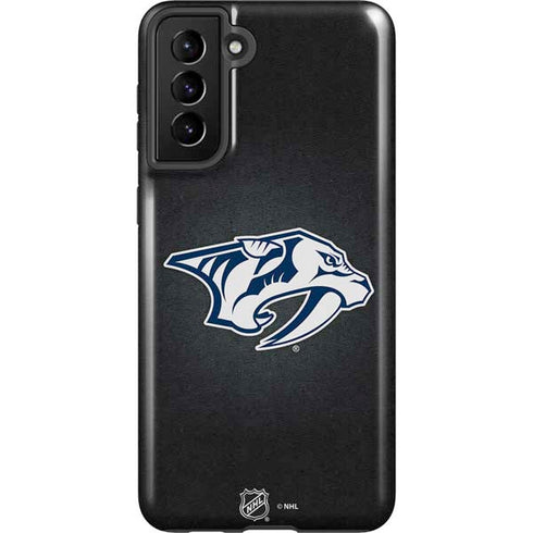 NHL Nashville Predators Black Background Galaxy S21 Plus 5G Pro Case