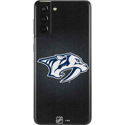 NHL Nashville Predators Black Background Galaxy S21 Plus 5G Skin