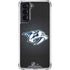 NHL Nashville Predators Black Background Galaxy S22 Clear Case