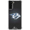 NHL Nashville Predators Black Background Galaxy S22 Plus Clear Case