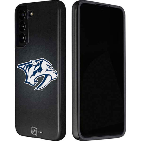 NHL Nashville Predators Black Background Galaxy S22 Plus Pro Case