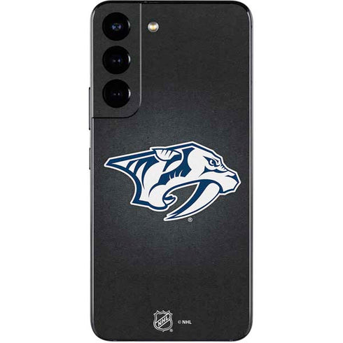 NHL Nashville Predators Black Background Galaxy S22 Skin