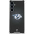 NHL Nashville Predators Black Background Galaxy S23 FE Clear Case