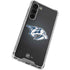 NHL Nashville Predators Black Background Galaxy S23 Plus Clear Case