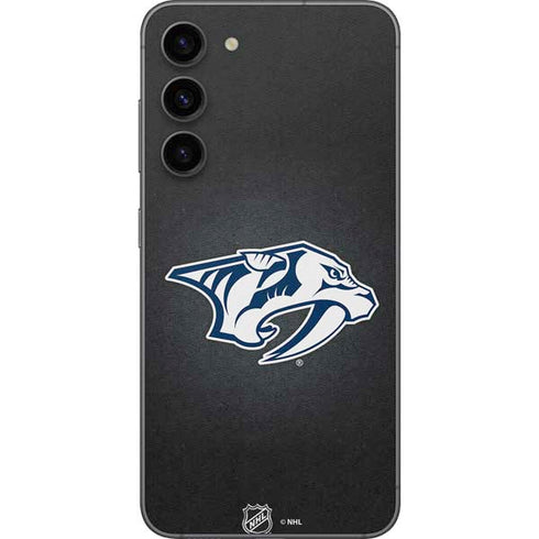 NHL Nashville Predators Black Background Galaxy S23 Plus Skin
