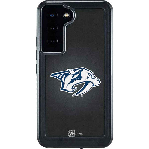 NHL Nashville Predators Black Background Galaxy S23 Plus Waterproof Case