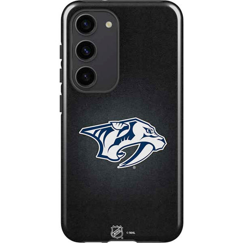 NHL Nashville Predators Black Background Galaxy S23 Pro Case