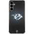 NHL Nashville Predators Black Background Galaxy S24 Plus Clear Case