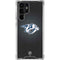 NHL Nashville Predators Black Background Galaxy S24 Ultra Clear Case