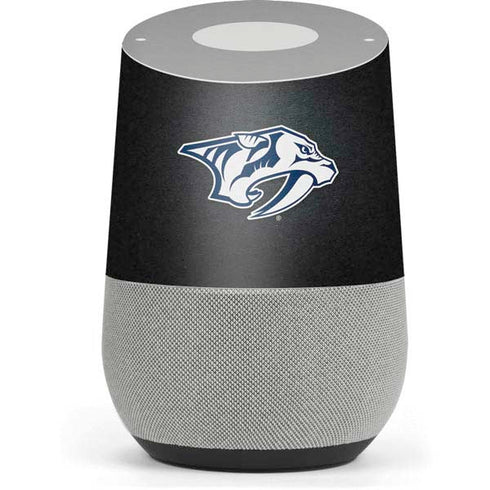 NHL Nashville Predators Black Background Google Home Skin