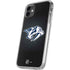 NHL Nashville Predators Black Background iPhone 11 Clear Case