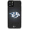 NHL Nashville Predators Black Background iPhone 11 Pro Clear Case