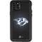 NHL Nashville Predators Black Background iPhone 11 Pro Max Waterproof Case