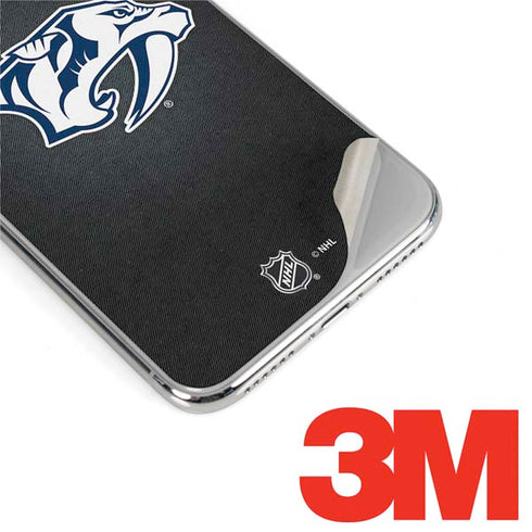 NHL Nashville Predators Black Background iPhone 11 Pro Skin