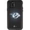 NHL Nashville Predators Black Background iPhone 11 Pro Waterproof Case