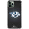 NHL Nashville Predators Black Background iPhone 12 Pro Clear Case