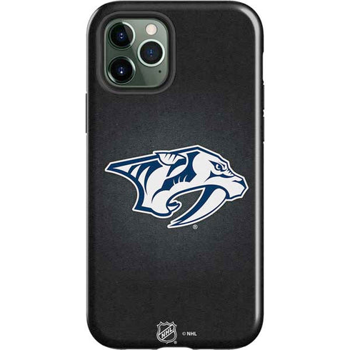 NHL Nashville Predators Black Background iPhone 12 Pro Impact Case