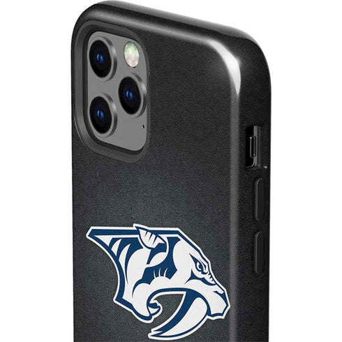 NHL Nashville Predators Black Background iPhone 12 Pro Impact Case