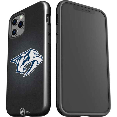 NHL Nashville Predators Black Background iPhone 12 Pro Impact Case