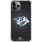 NHL Nashville Predators Black Background iPhone 12 Pro Max Clear Case