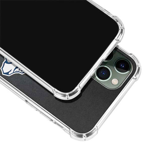 NHL Nashville Predators Black Background iPhone 12 Pro Max Clear Case