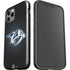 NHL Nashville Predators Black Background iPhone 12 Pro Max Impact Case