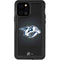 NHL Nashville Predators Black Background iPhone 12 Pro Waterproof Case